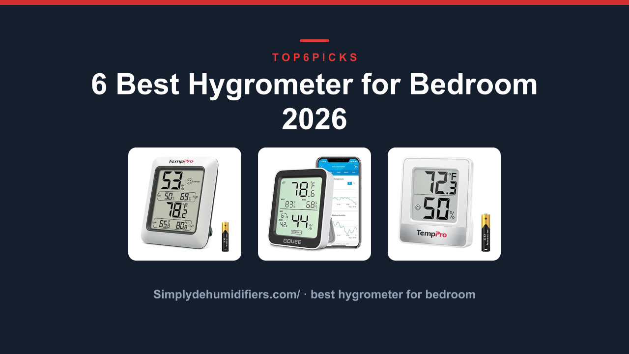 6 Best Hygrometer for Bedroom 2026