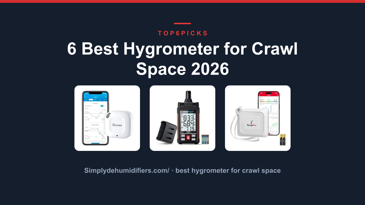 6 Best Hygrometer for Crawl Space 2026