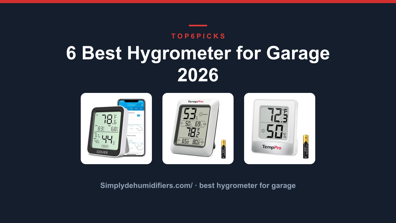 6 Best Hygrometer for Garage 2026