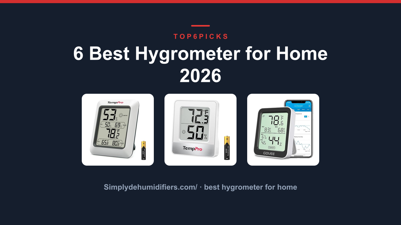 6 Best Hygrometer for Home 2026