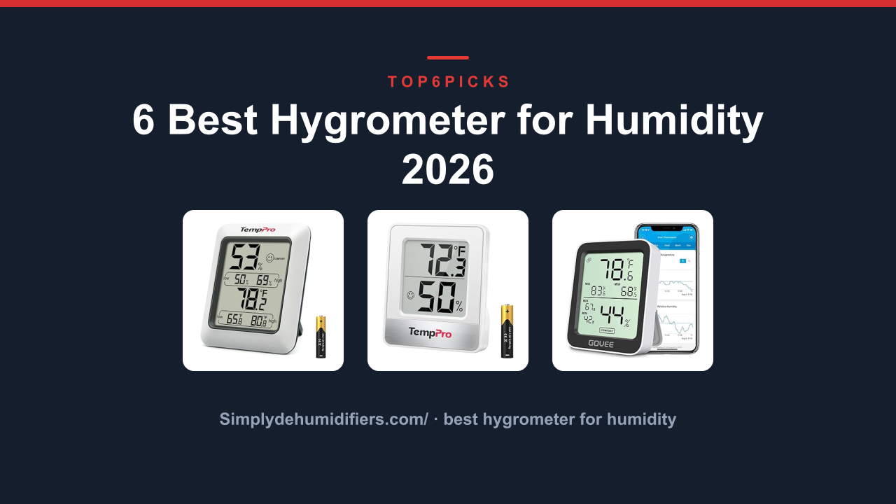 6 Best Hygrometer for Humidity 2026