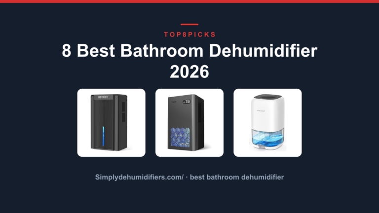 8 Best Bathroom Dehumidifier 2026