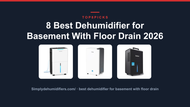 8 Best Dehumidifier for Basement With Floor Drain 2026