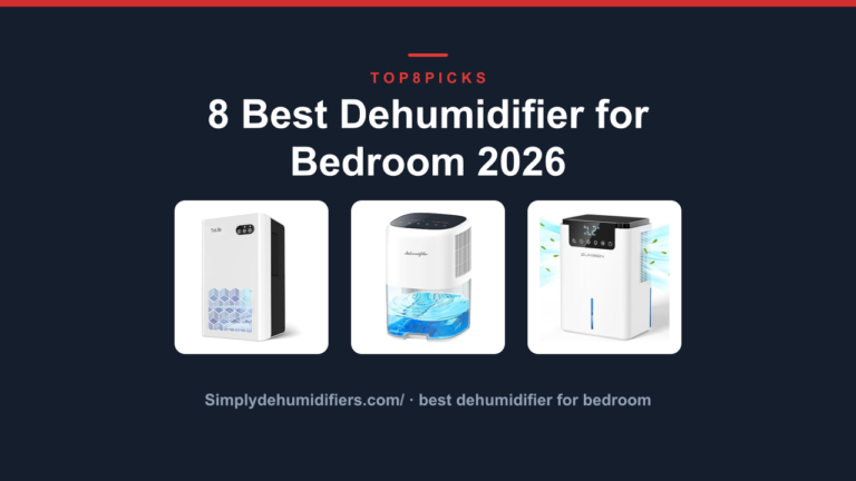 8 Best Dehumidifier for Bedroom 2026