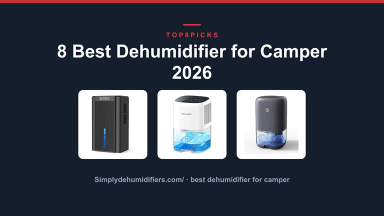 8 Best Dehumidifier for Camper 2026