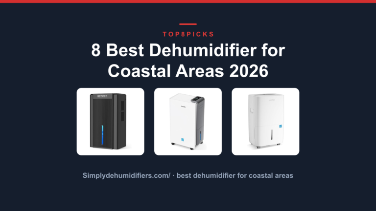 8 Best Dehumidifier for Coastal Areas 2026