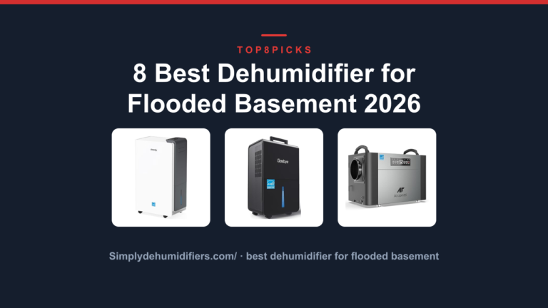 8 Best Dehumidifier for Flooded Basement 2026