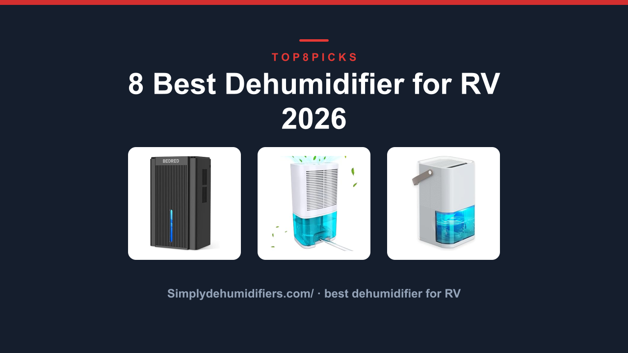 8 Best Dehumidifier for RV 2026