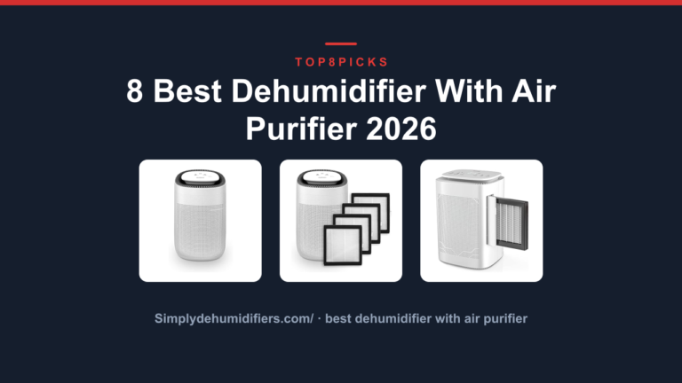 8 Best Dehumidifier With Air Purifier 2026