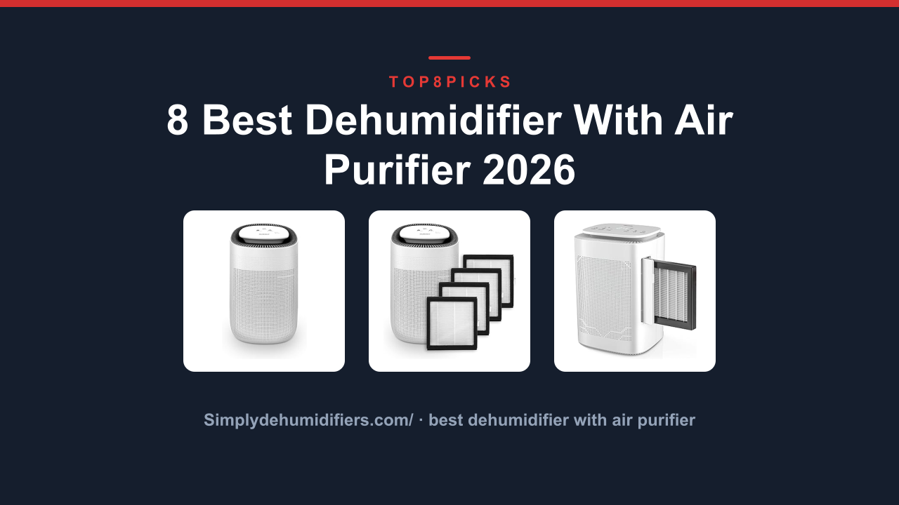 8 Best Dehumidifier With Air Purifier 2026