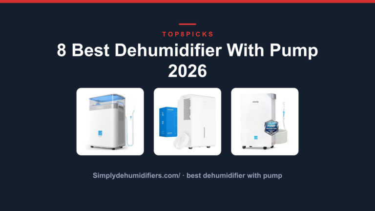 8 Best Dehumidifier With Pump 2026