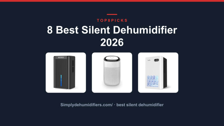 8 Best Silent Dehumidifier 2026