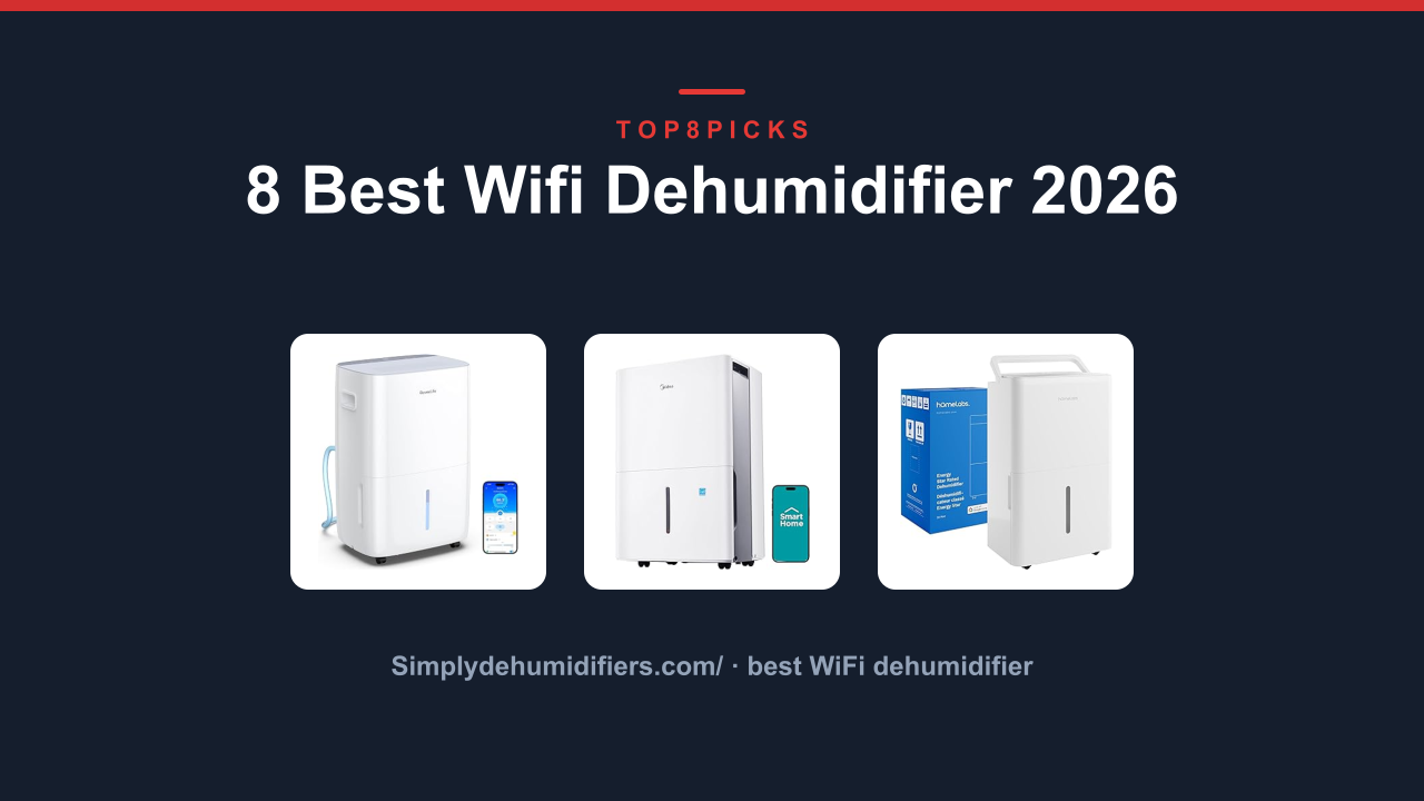 8 Best Wifi Dehumidifier 2026
