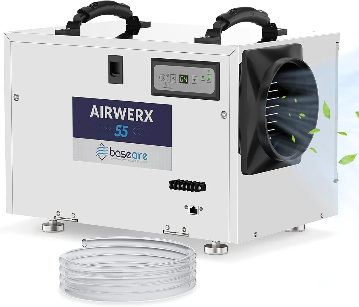 basement dehumidifier setup