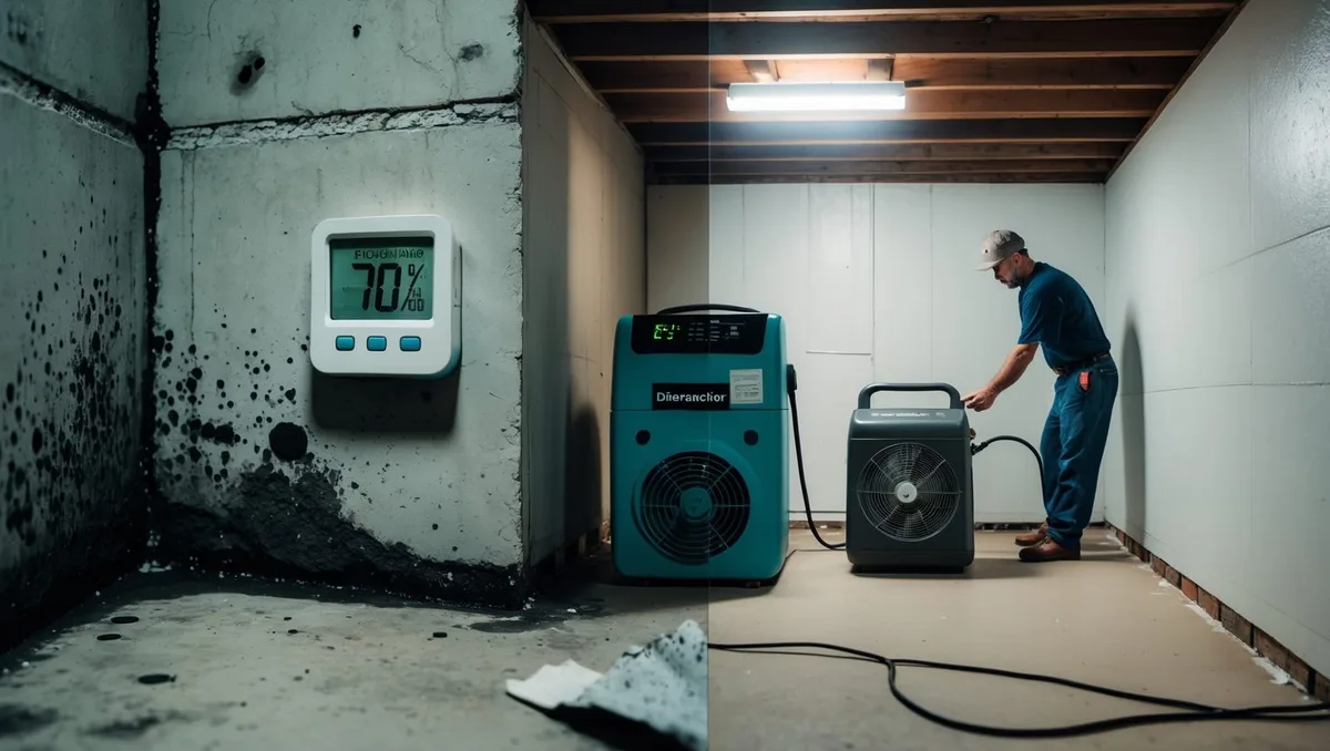 basement humidity monitoring