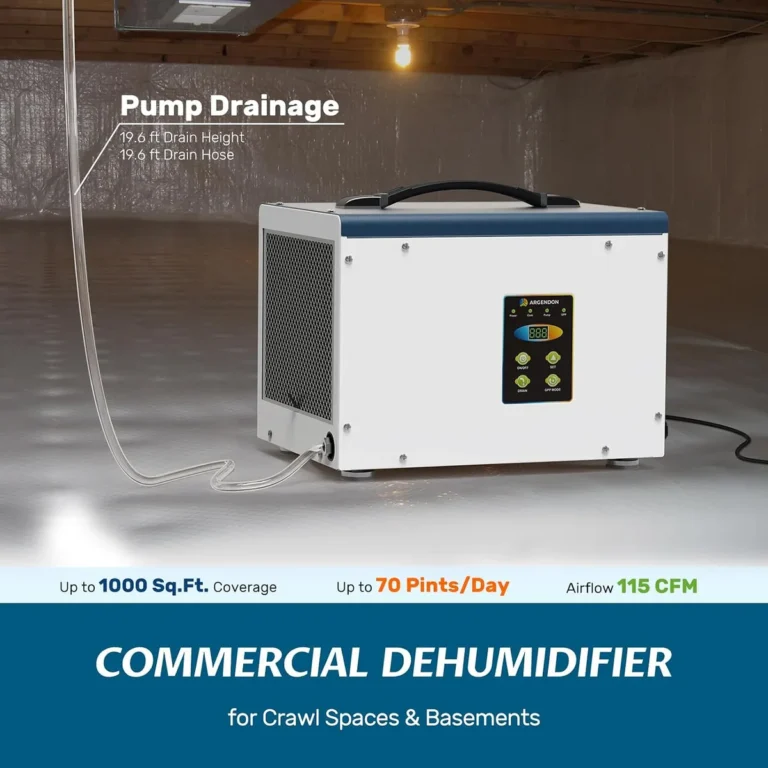 can a dehumidifier pump water uphill