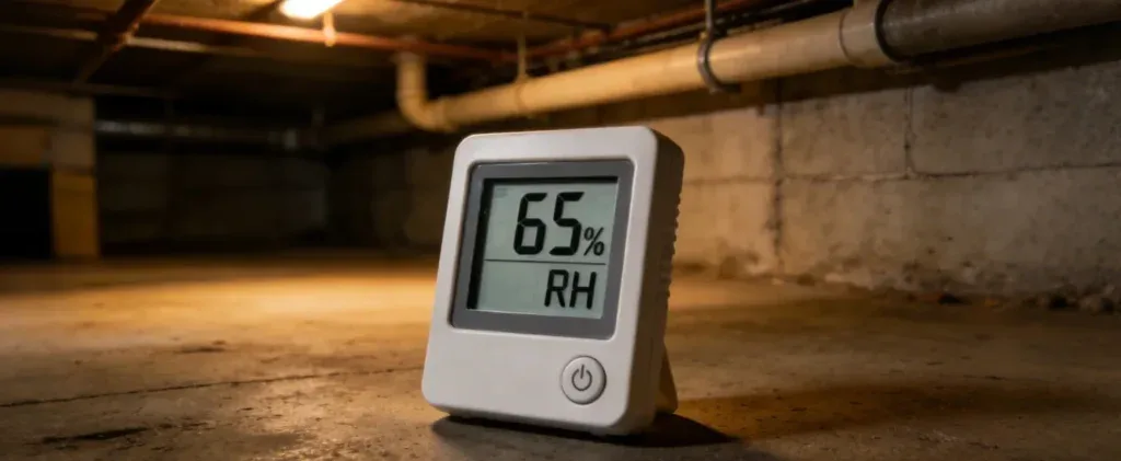 can a hygrometer tell if a dehumidifier is working