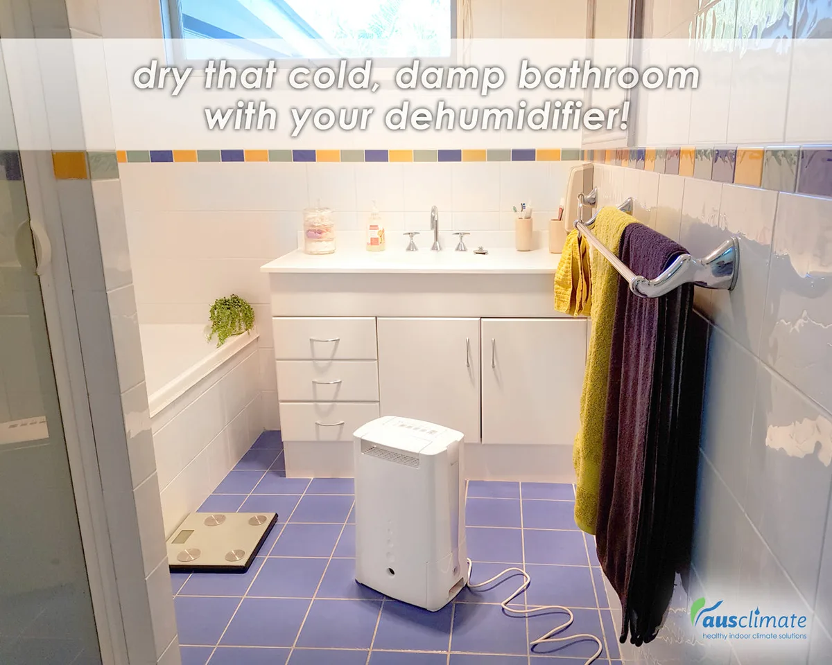 can you use a dehumidifier in a bathroom