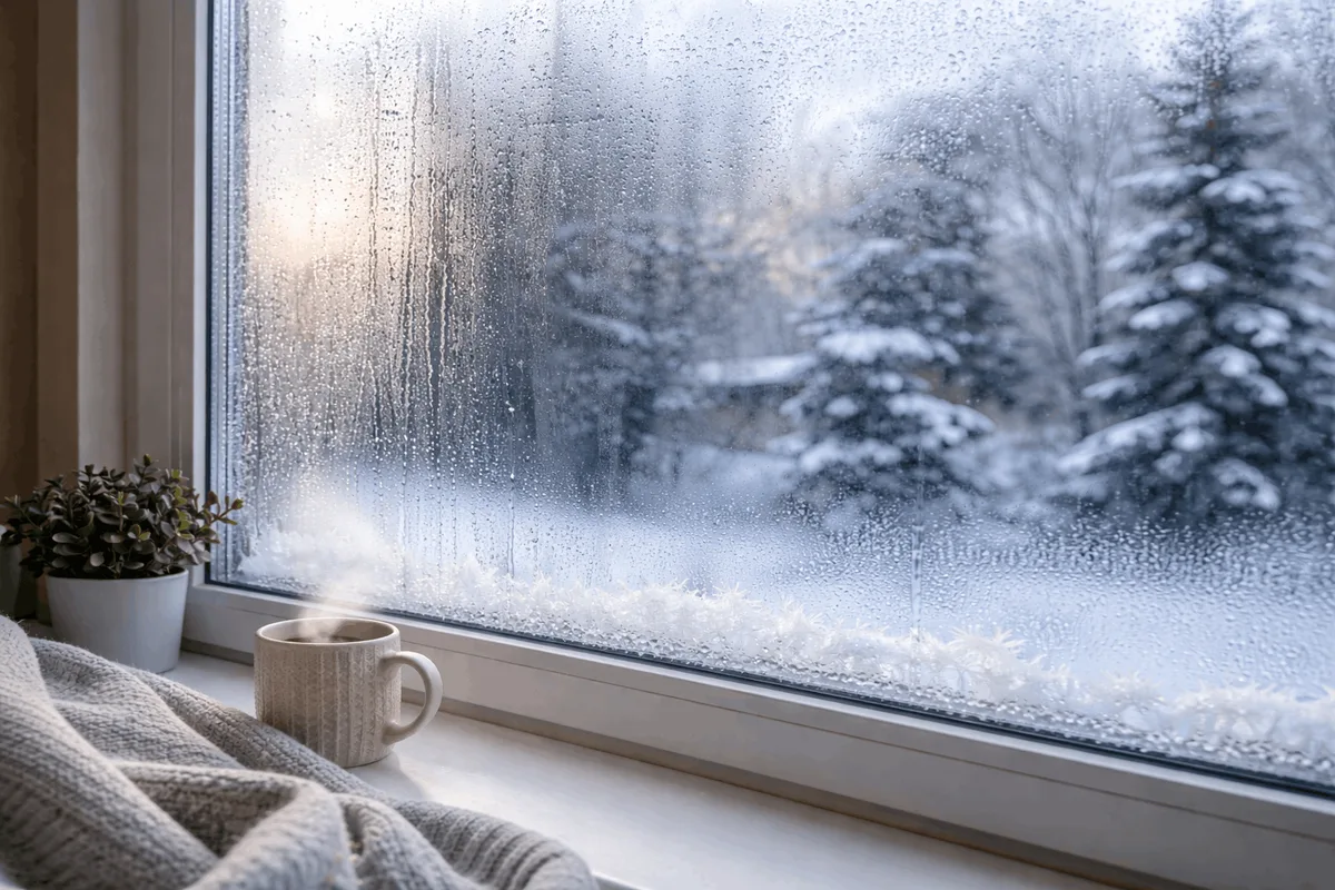 condensation on windows indicator