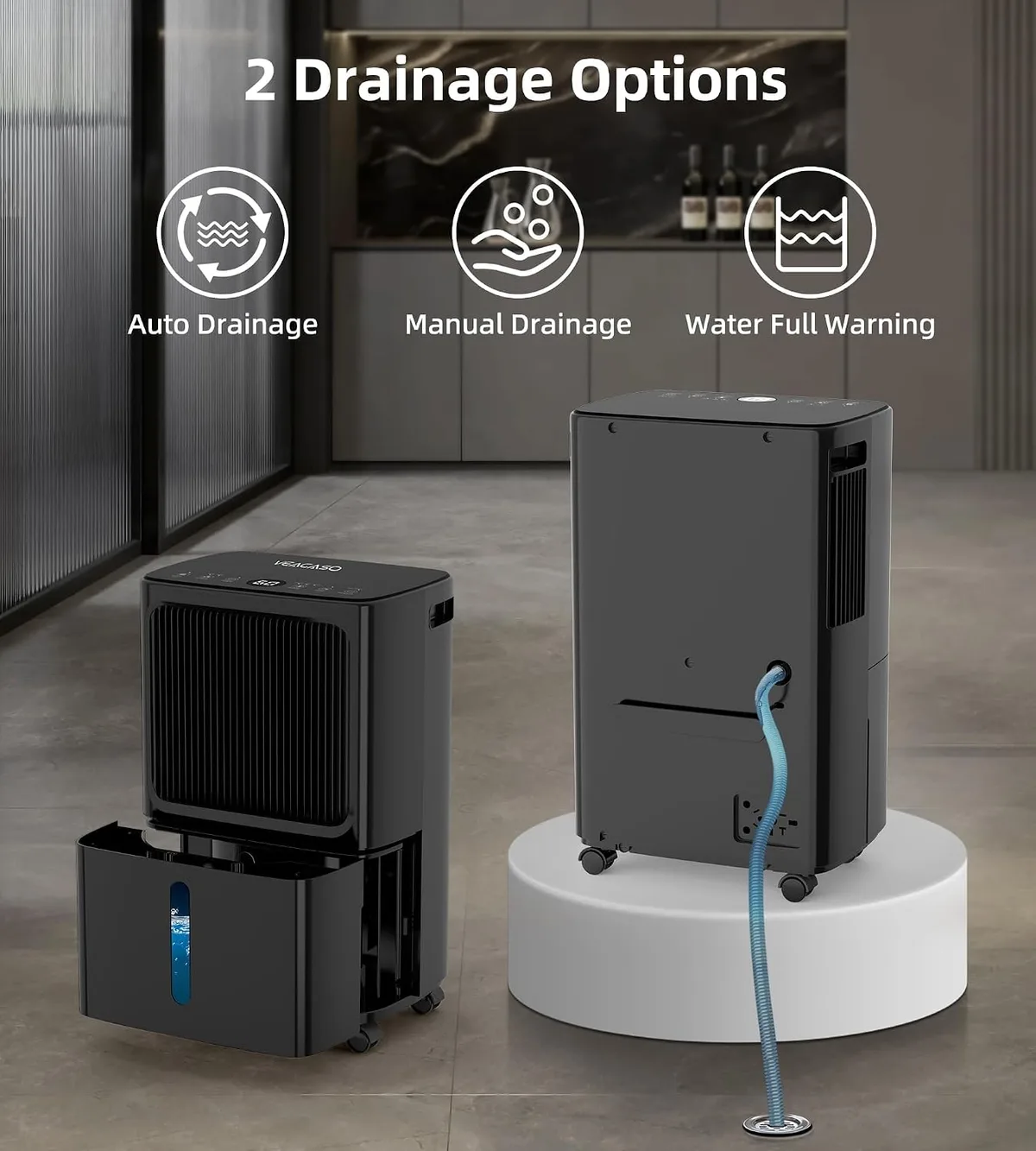continuous drain option