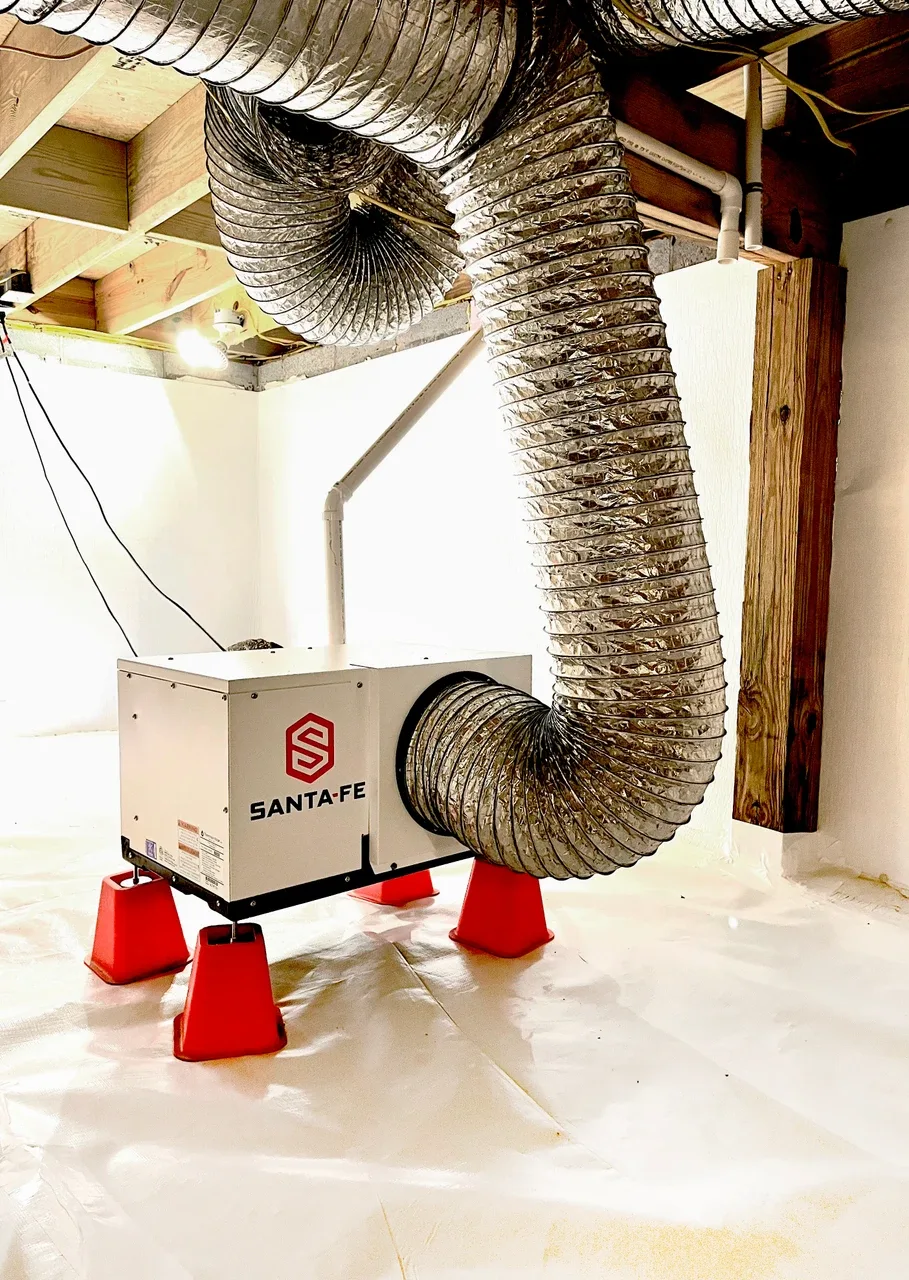 crawl space dehumidifier