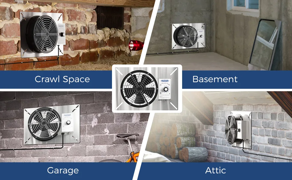 crawl space vent fan