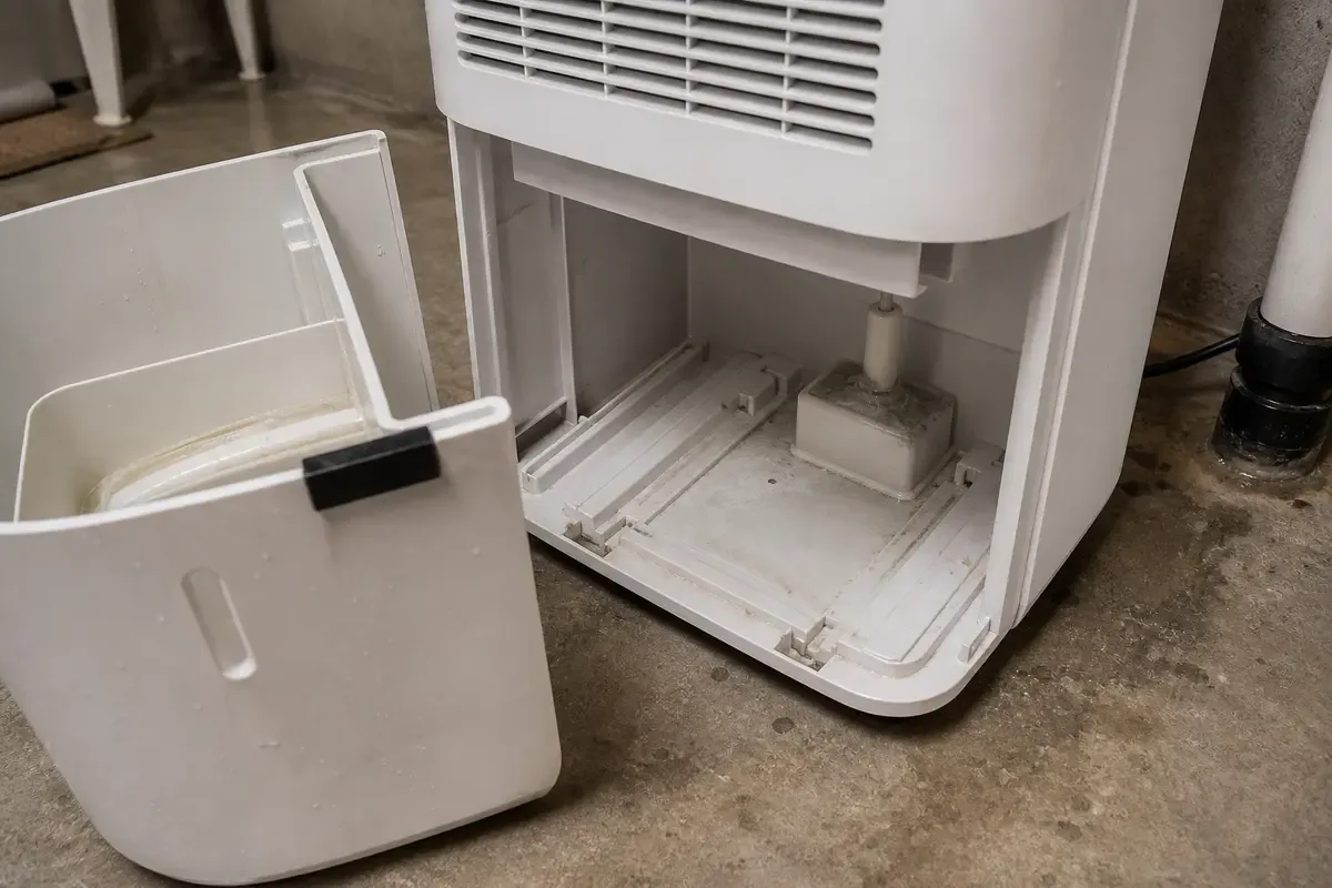 dehumidifier bucket float switch
