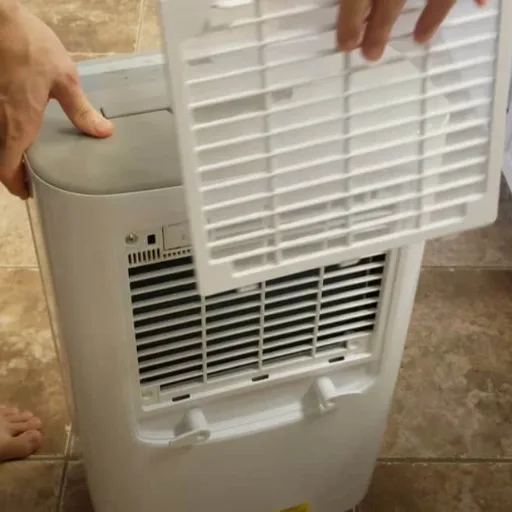 dehumidifier filter cleaning
