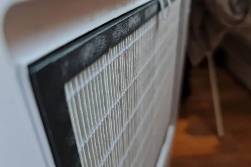 dehumidifier filter clogged