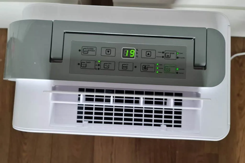 dehumidifier humidistat setting