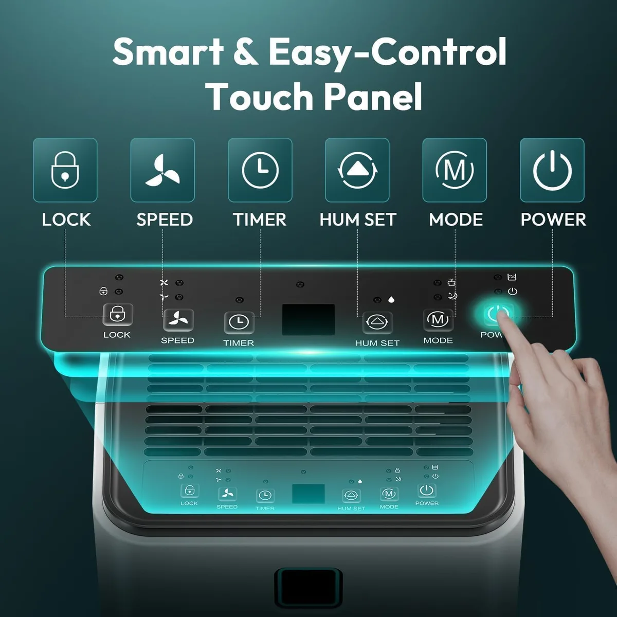 dehumidifier humidity setting