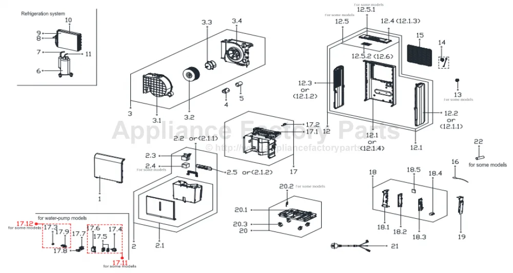 dehumidifier noise diagnosis diagram