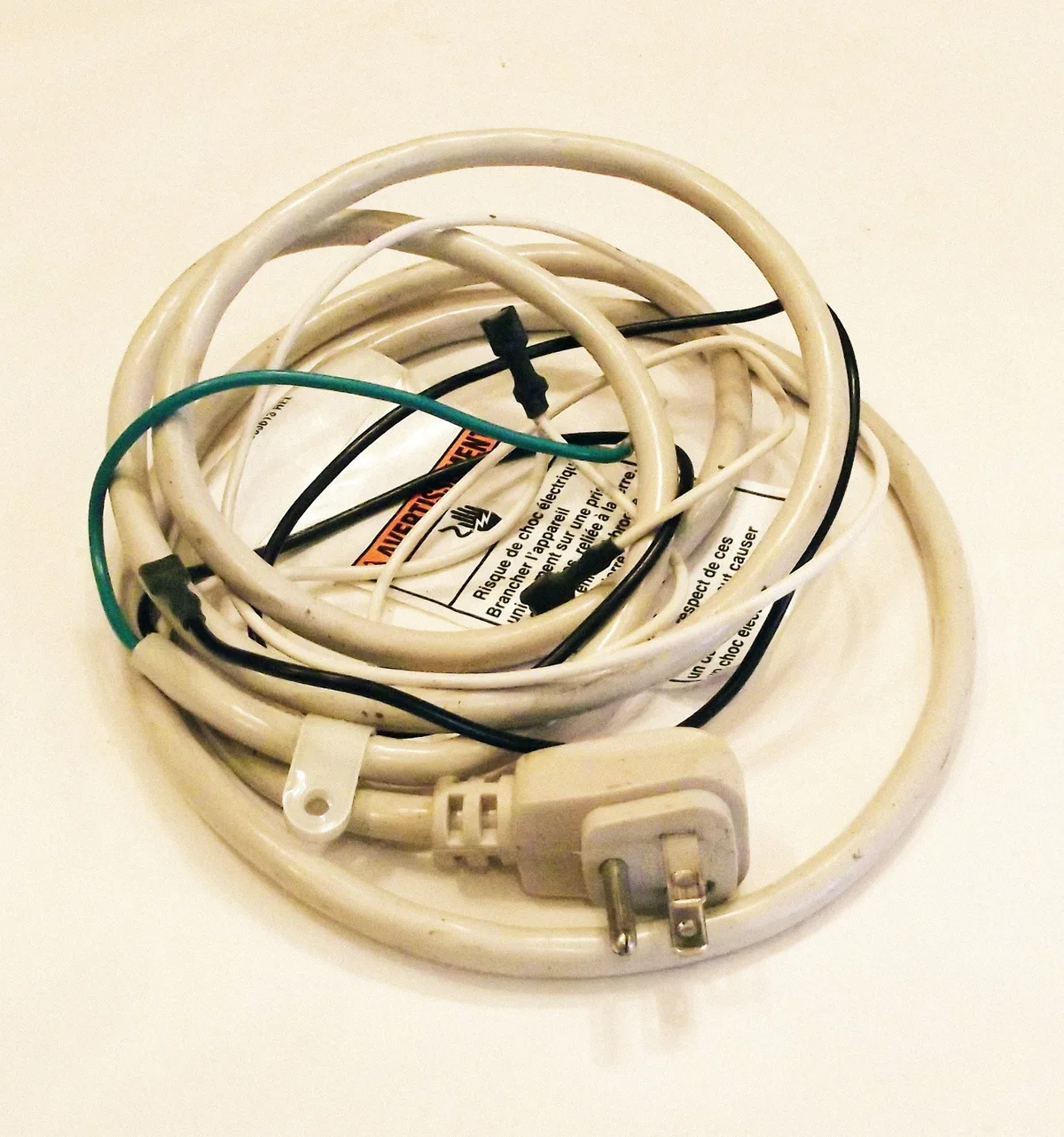 dehumidifier power cord unplugged