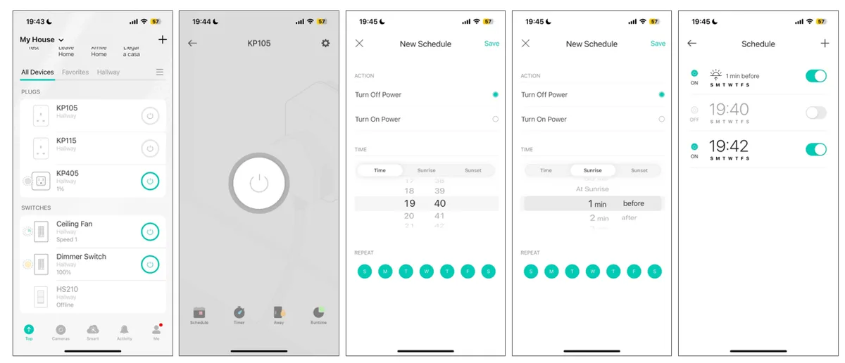 dehumidifier timer schedule
