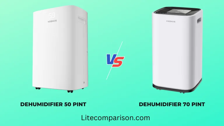 dehumidifier wattage comparison