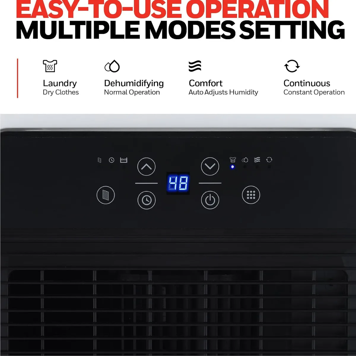 Honeywell dehumidifier filter light won't turn off