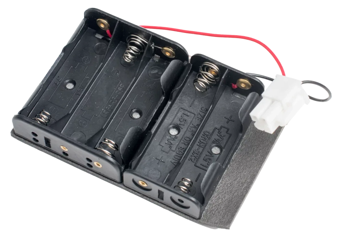 hygrometer battery compartment polarity markings