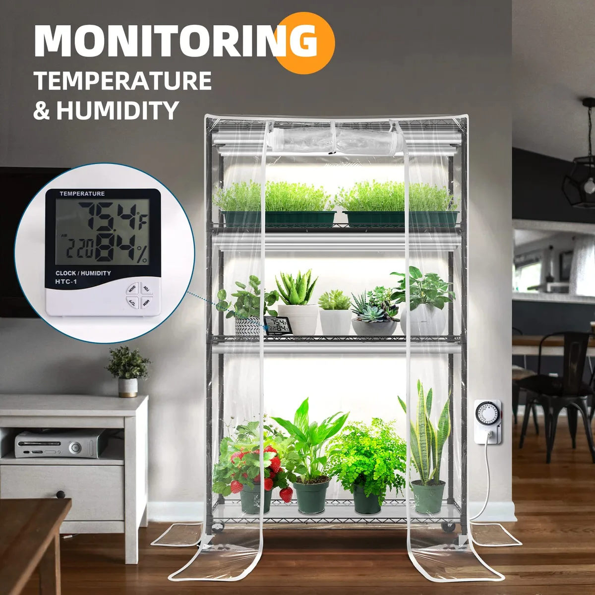 hygrometer placement greenhouse