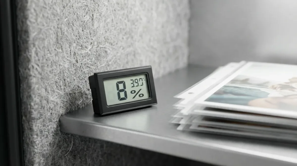 hygrometer placement