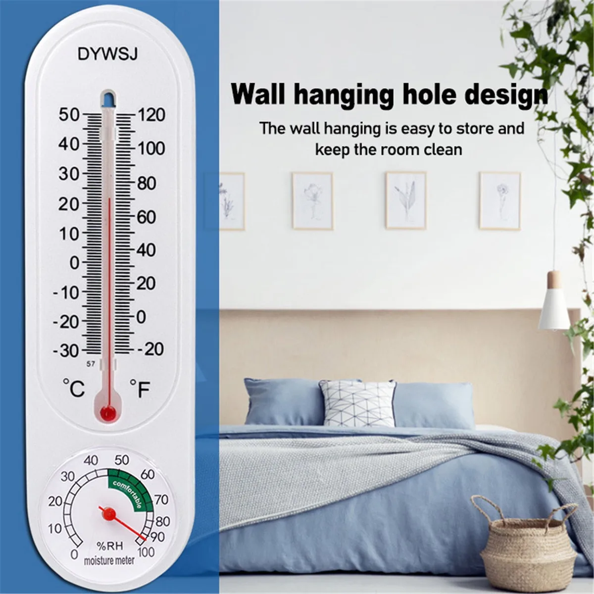 hygrometer placement