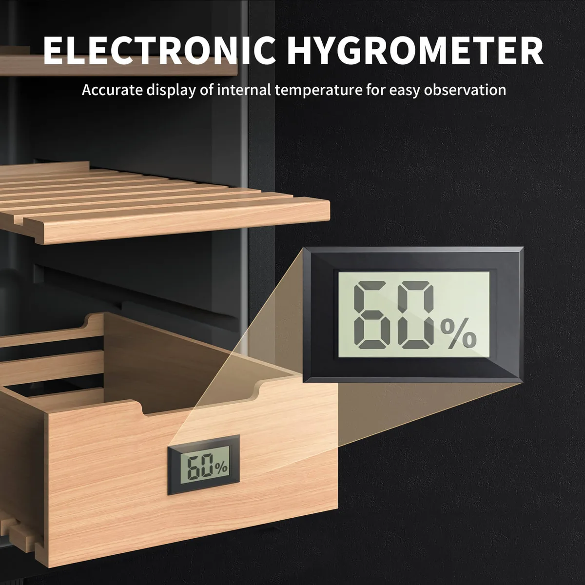 hygrometer placement near heat source