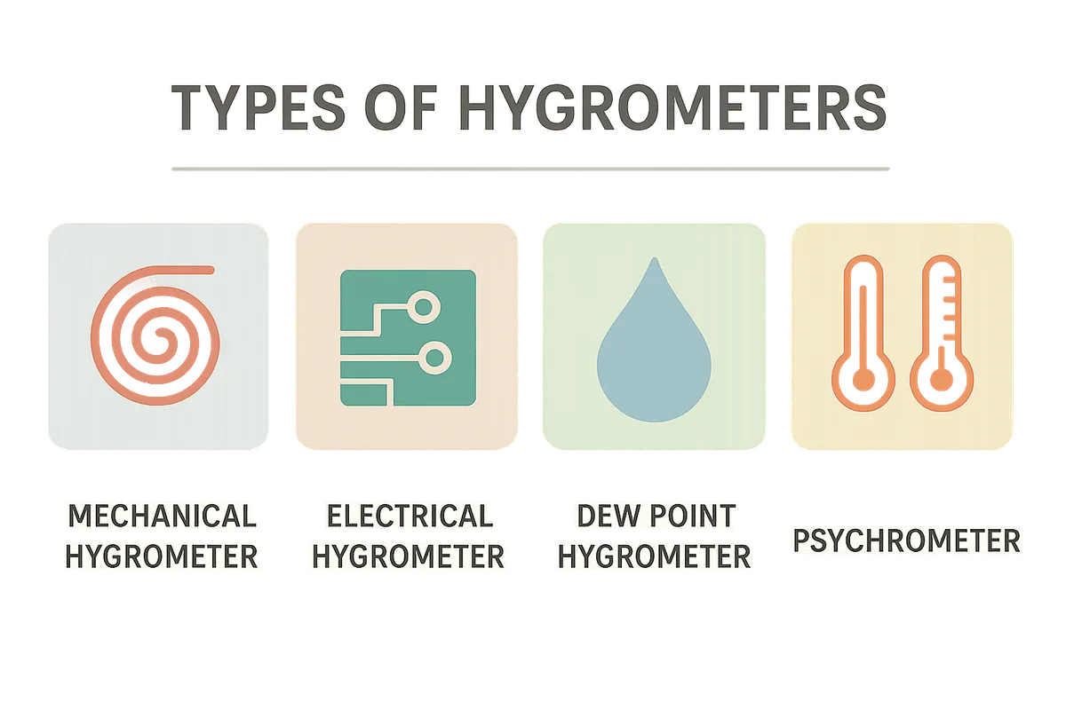 hygrometer types comparison