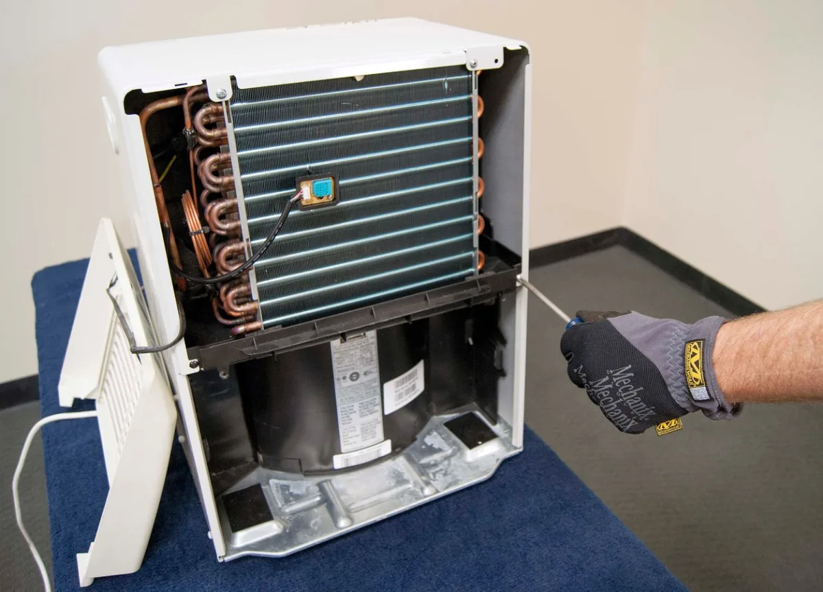 refrigerant dehumidifier cold basement
