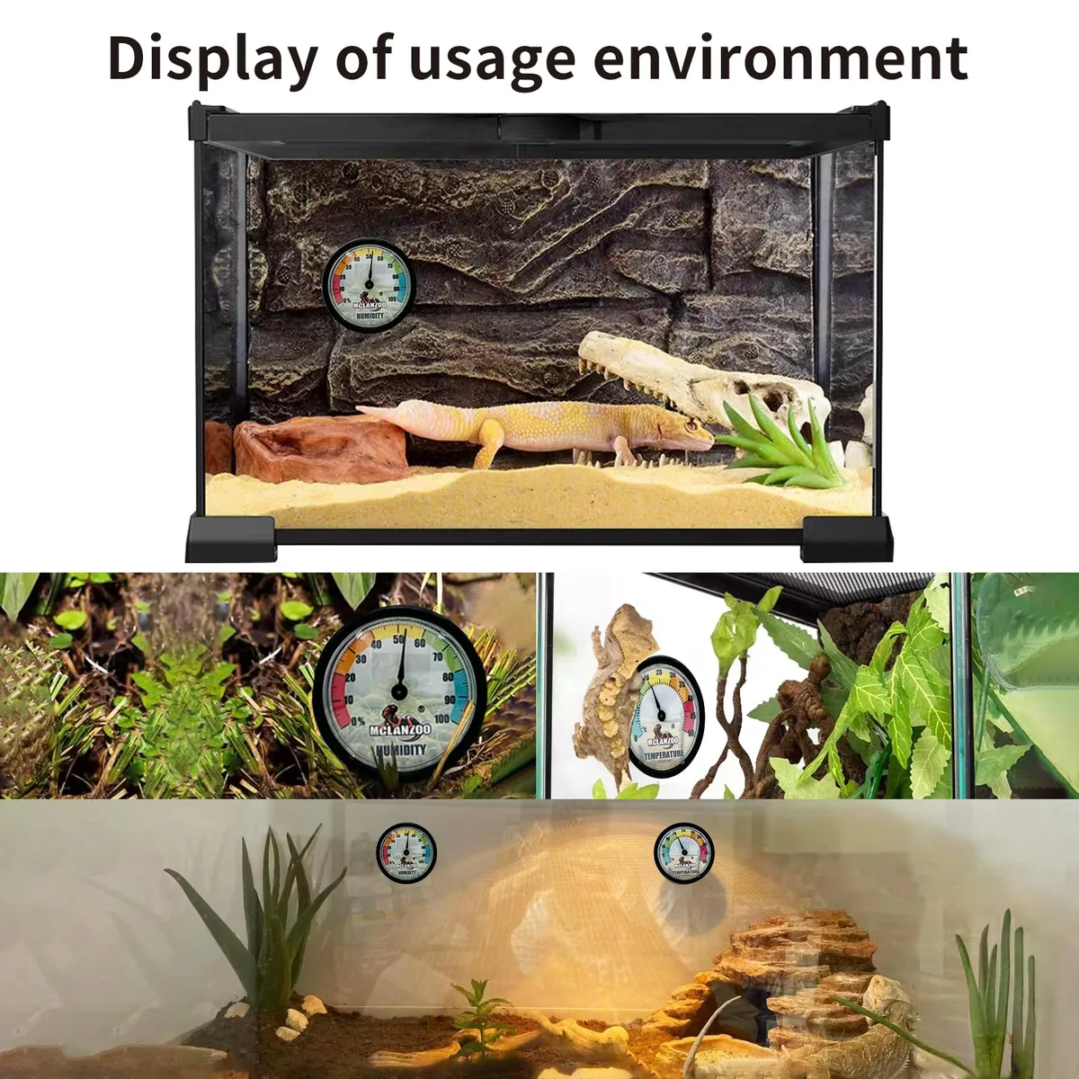 reptile enclosure humidity gradient