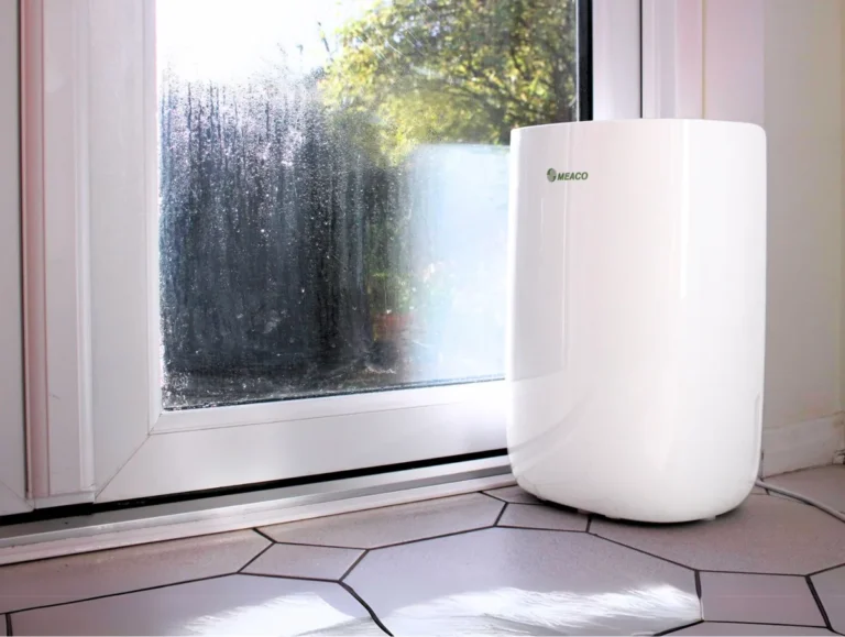 should basement windows be closed when using a dehumidifier