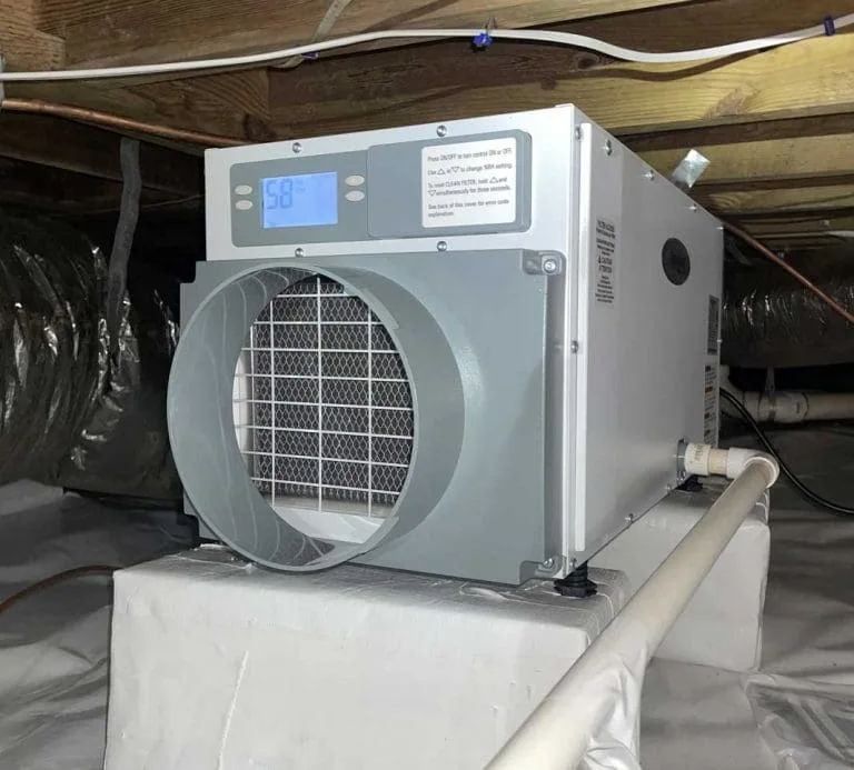 what size dehumidifier do I need for a crawl space
